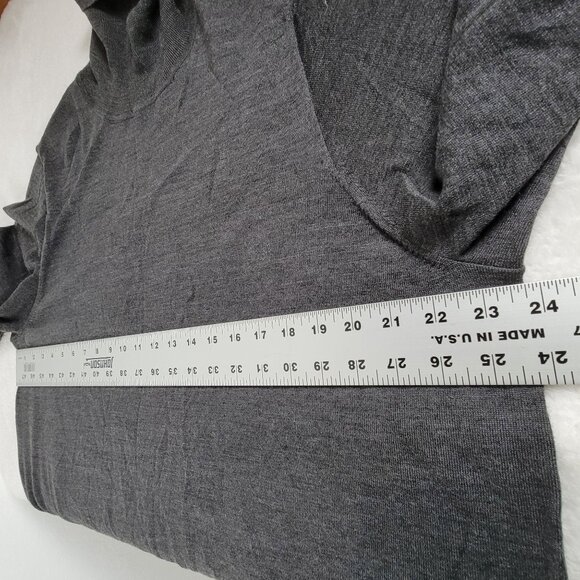 J. Crew Mercantile Gray Womens Turtleneck Sweater Size 3X Wool Blend Pullover - Picture 6 of 7